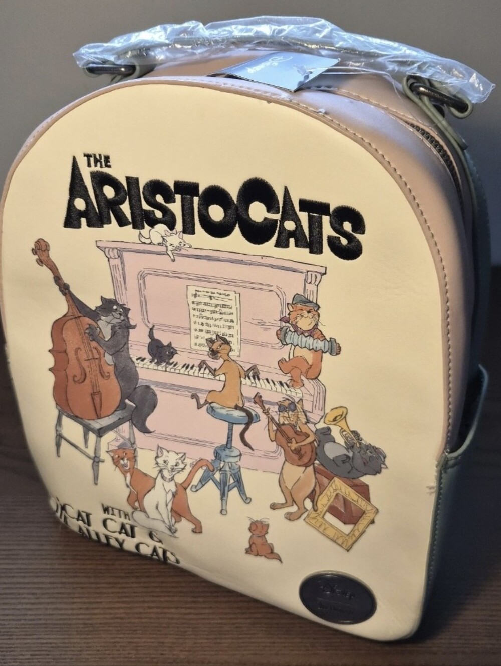 Disney Our Universe The Aristocats Alley Cats Mini Backpack, NWT